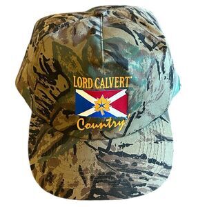 NEW Lord Calvert Camouflage Hat